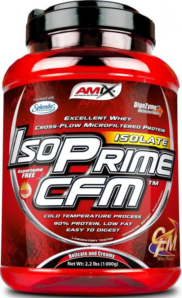 Srvátkový proteínový prášok Amix IsoPrime CFM Isolate 1kg čokoláda