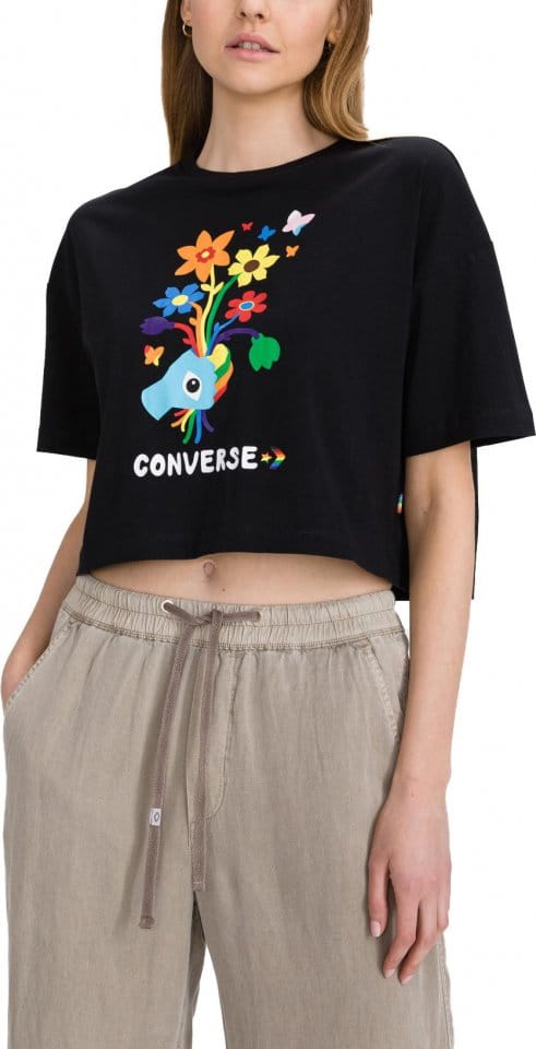 Tričko Converse Pride Cropped T-Shirt