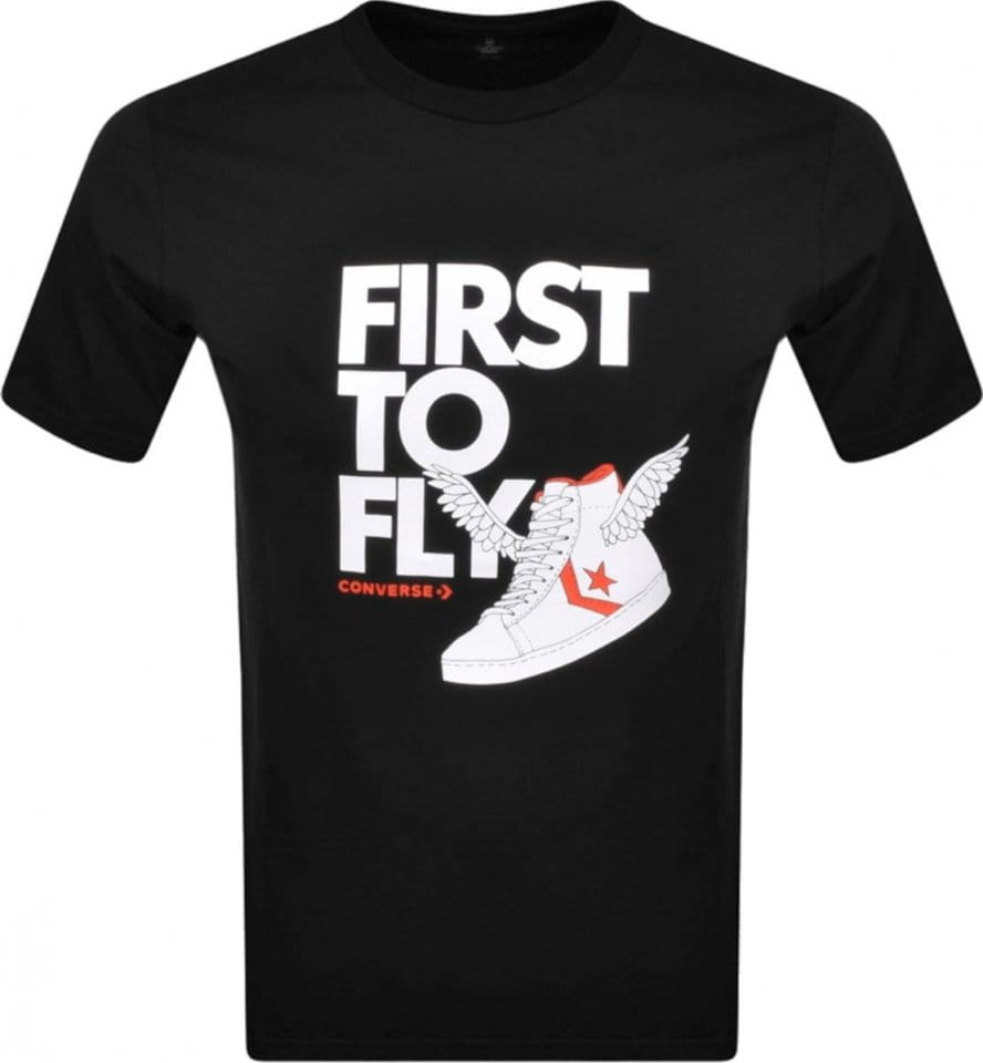 Tričko Converse First To Fly Back TEE M