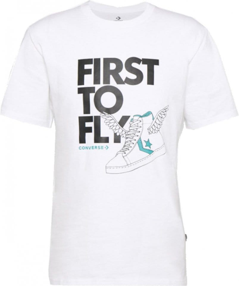 Tričko Converse First To Fly Back TEE M