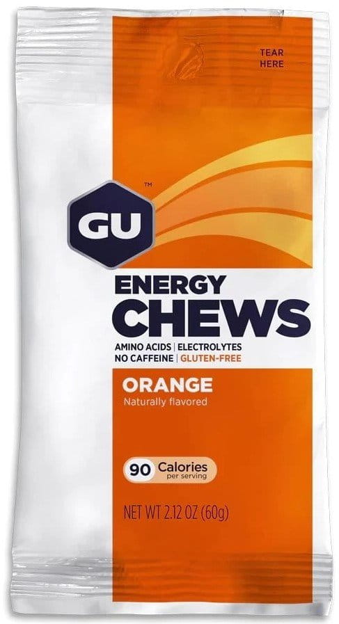 Energetické gély GU Energy Chews 60 g Orange