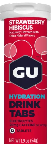 Tablety Energy GU Hydration Drink Tabs 54 g Strawberry
