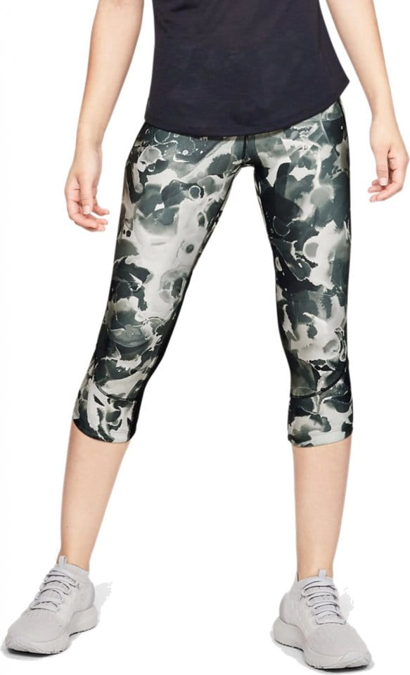 Nohavice 3/4 Under Armour Fly Fast Printed Capri-GRY