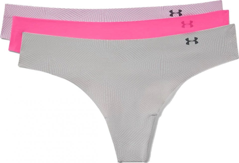 Nohavičky Under Armour PS Thong 3Pack Print