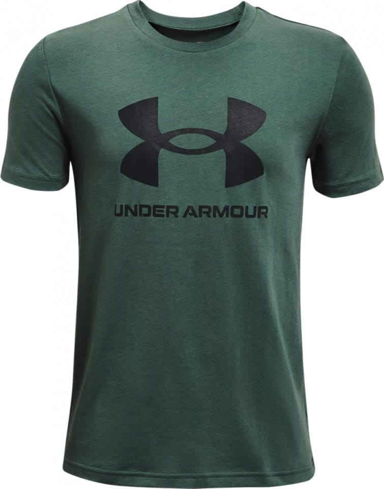 Tričko Under Armour UA Sportstyle Logo SS-GRN