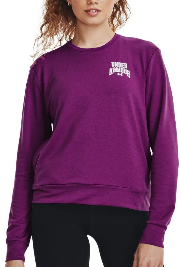 Mikina Under Armour UA Rival Terry Graphic Crew-PPL