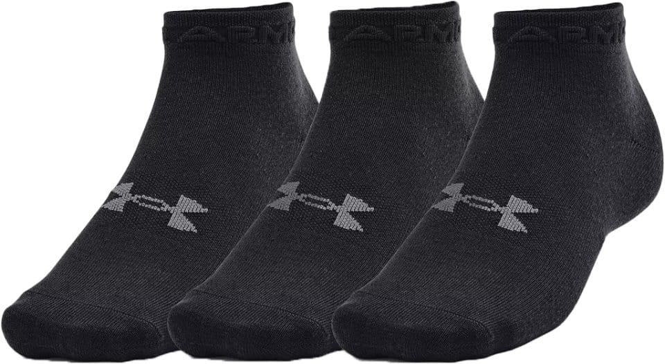 Ponožky Under Armour UA Essential Low Cut 3pk-BLK