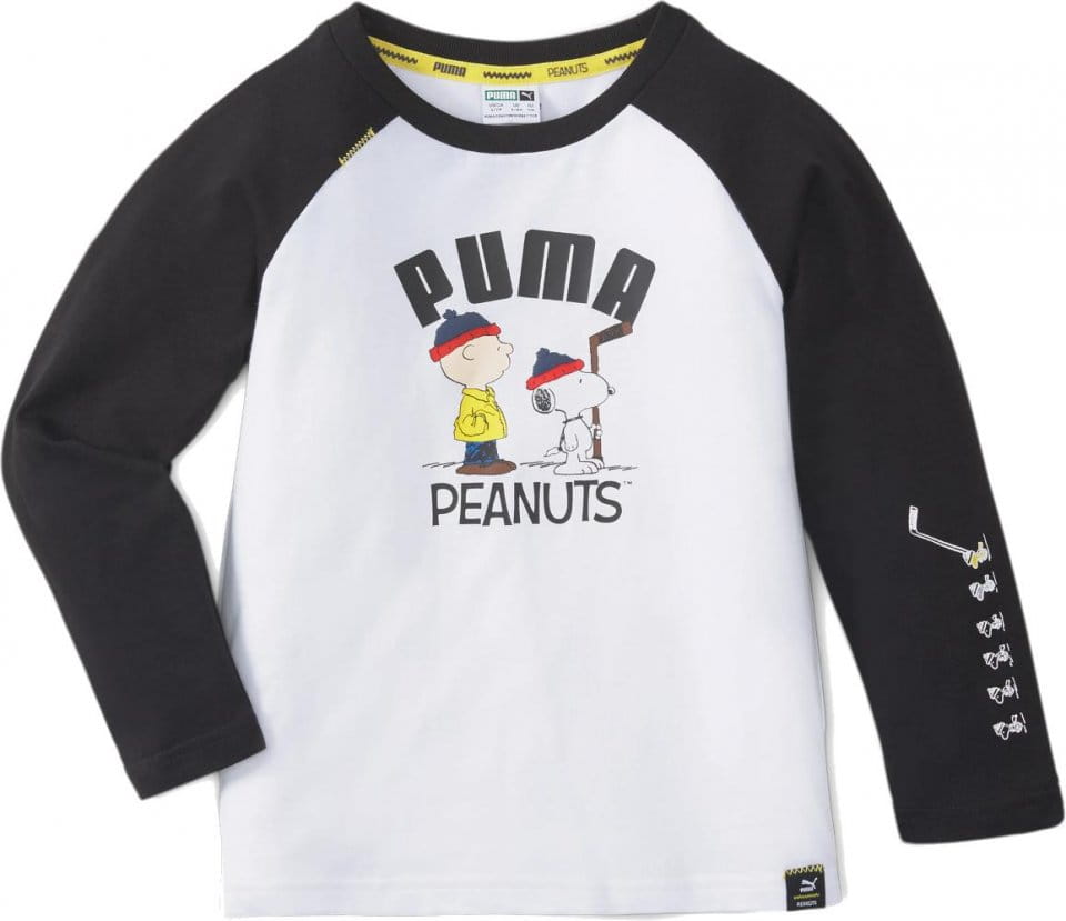 Tričko s dlhým rukávom Puma x PEANUTS LS Tee