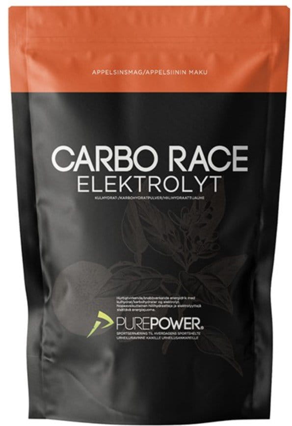 a energy drinky Pure Power Carbo Race Electrolyte Orange 1 kg