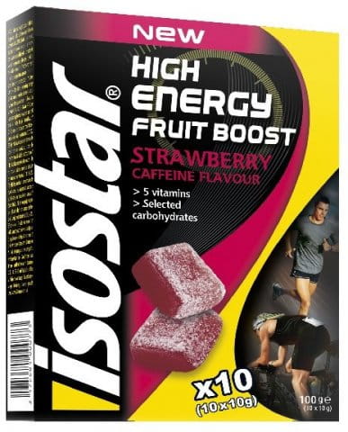 ISOSTAR 10x10g HE FRUIT BOOST, STRAWBERRY