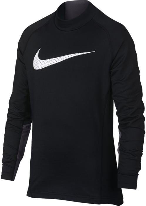 Tričko s dlhým rukávom Nike B Pro LS THERMA MOCK GFX