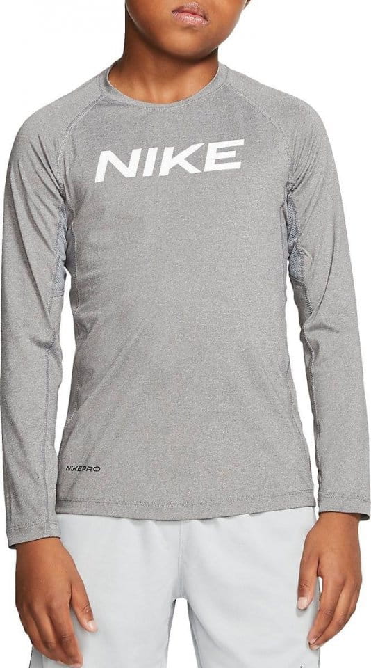 Tričko s dlhým rukávom Nike B NP LS FTTD TOP