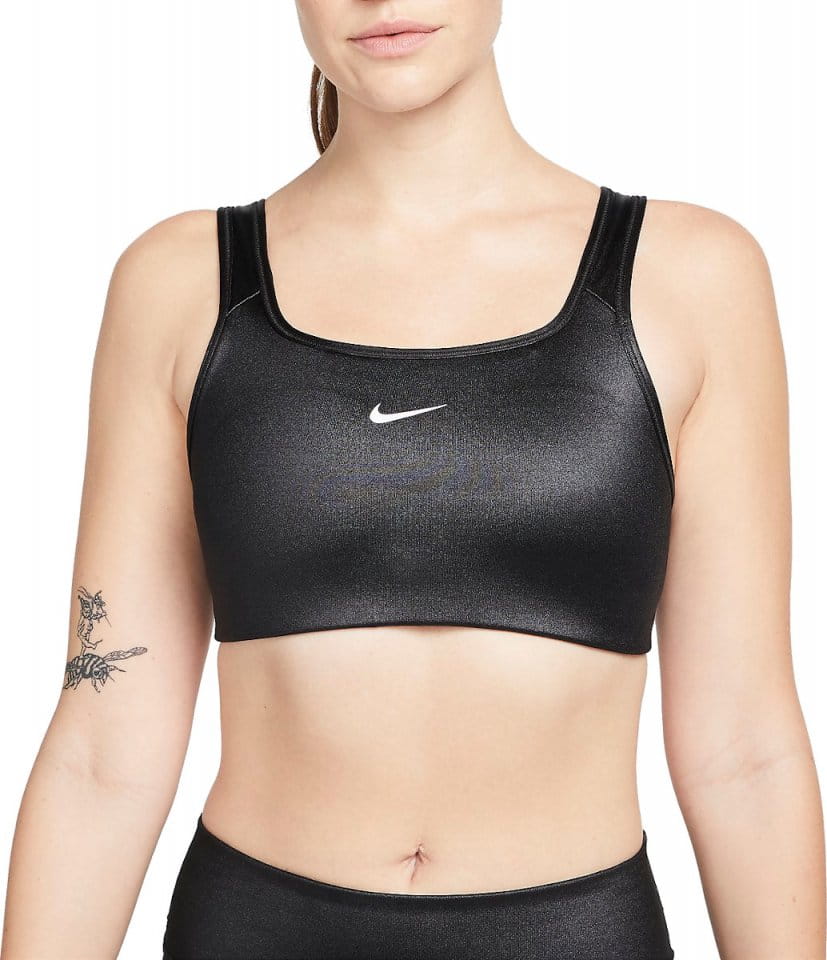 Podprsenka Nike Dri-FIT Swoosh Women s Medium-Support 1-Piece Pad Shine Sports Bra