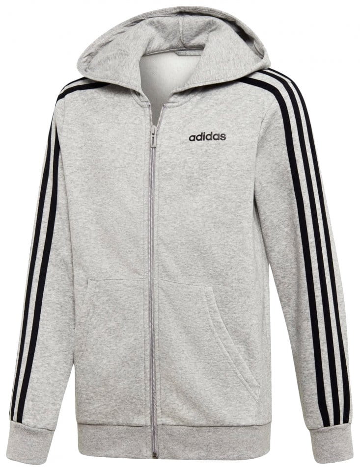 Mikina s kapucňou adidas Sportswear JR Essentials 3-Stripes bluza