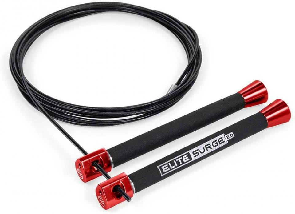Švihadlo SRS Elite Surge 3.0 - Red Handle / Black Cable