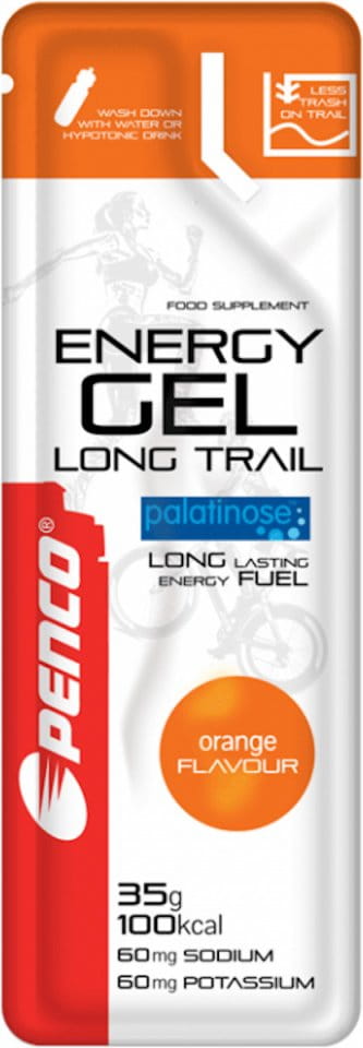 Energetický gél PENCO ENERGY GÉL LONG TRAIL 35G pomaranč