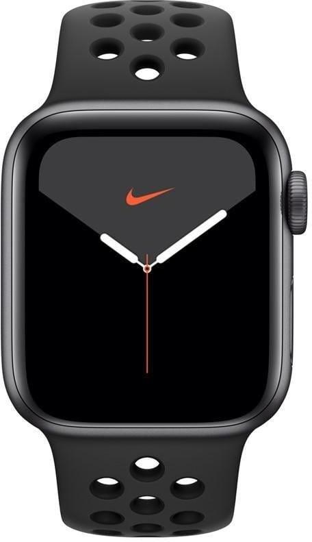 Hodinky Apple Watch Series 5 GPS, 40mm Space Grey Aluminium Case with Anthracite/Black Sport Band