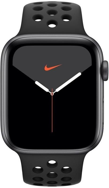 Hodinky Apple Watch Series 5 GPS, 44mm Space Grey Aluminium Case with Anthracite/Black Sport Band