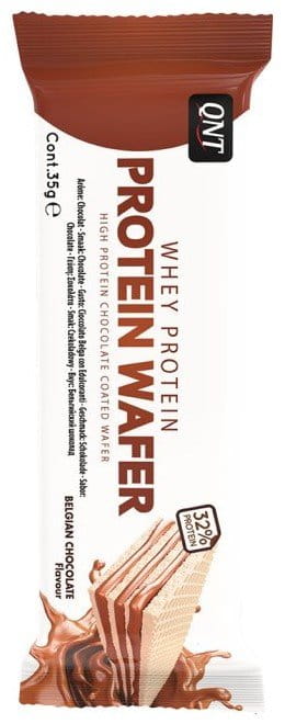 Proteínové tyčinky a sušienky QNT Protein Wafer Chocolate - 35 g