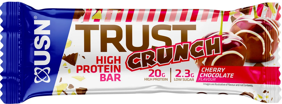 Proteínová tyčinka USN Trust Crunch 60g trojitá čokoláda
