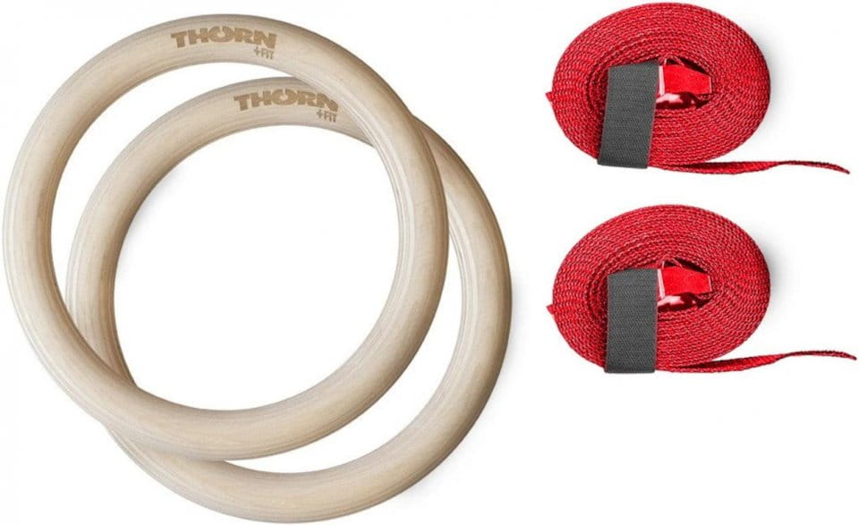 Kruhy THORN+fit Wooden Rings Ø32 set with bands